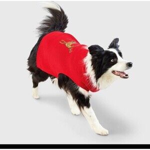 Sequin Reindeer Dog Sweater XXL